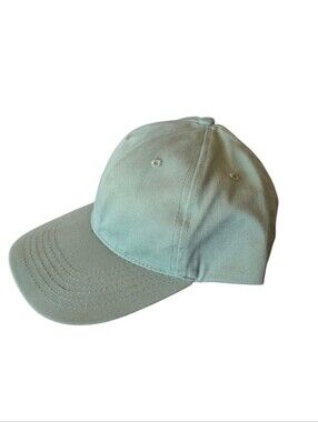 Cameo Recycled Material Mint Green Baseball Cap with Branded Tage